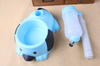 Cartoon Adjustable Plastic Pet Water Container Dispenser