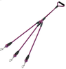 Nylon Coupler 3 Way Dog Leash No-Tangle Triple Pet Leash